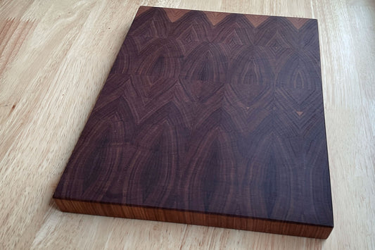 Walnut endgrain cutting board